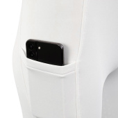 Riding Tights Bouvardia Silicone Full Seat White Riding Tights Bouvardia Silicone Full Seat White