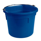 Bucket with Flat Back Blue Bucket with Flat Back Blue