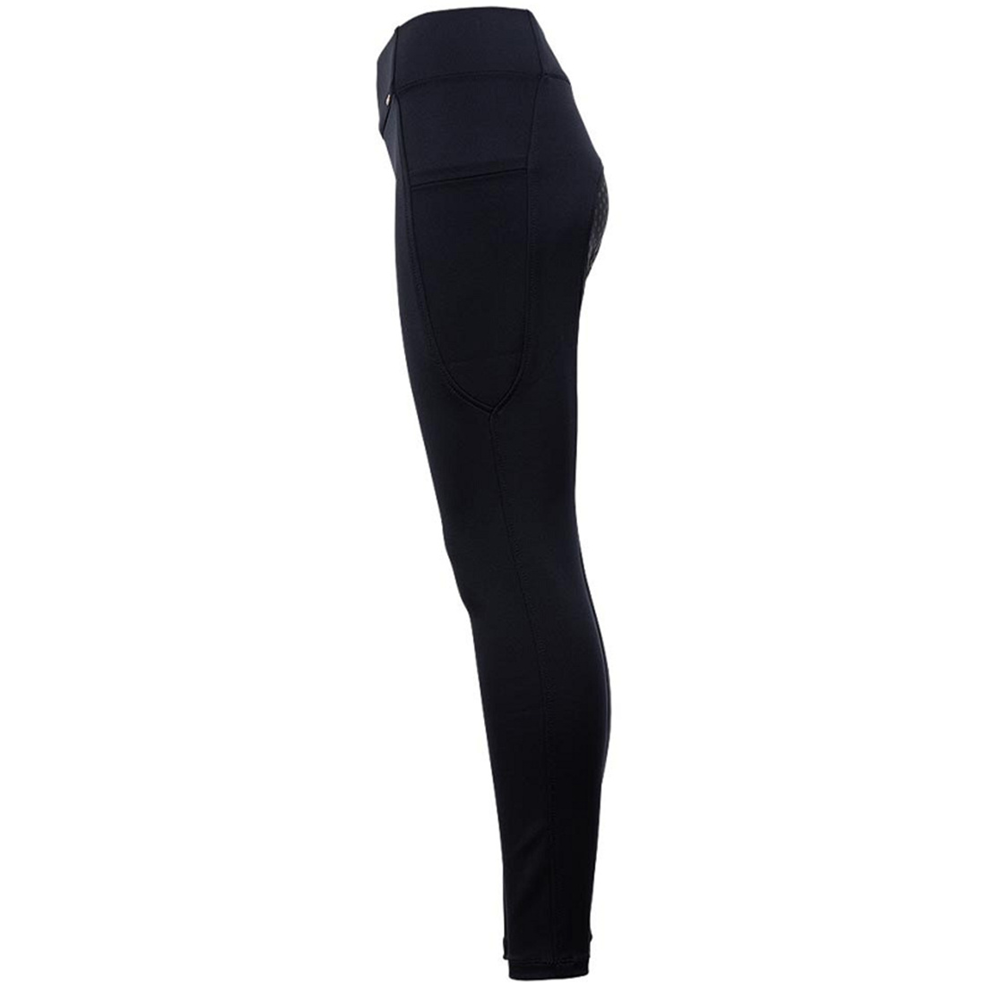 Riding Tights Children/Junior Bitterroot Silicone Full Seat Navy Blue