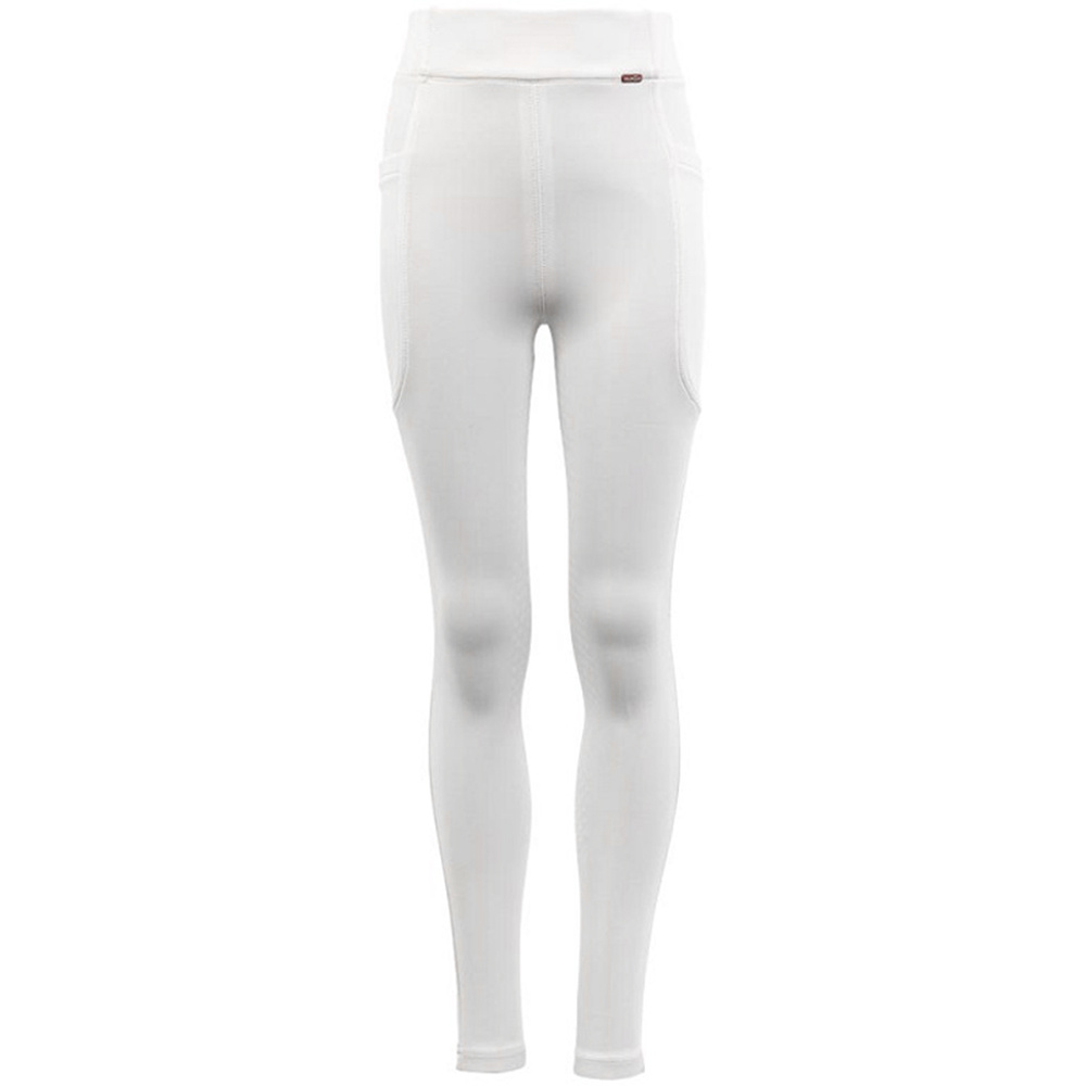 Riding Tights Children/Junior Bitterroot Silicone Full Seat White