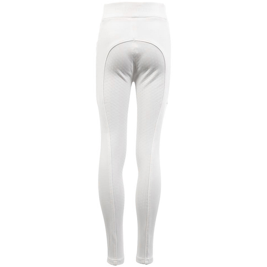 Riding Tights Children/Junior Bitterroot Silicone Full Seat White