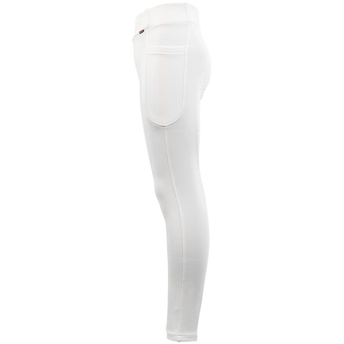 Riding Tights Children/Junior Bitterroot Silicone Full Seat White