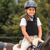 Safety Vest Child/Junior Regular Fit Black Safety Vest Child/Junior Regular Fit Black