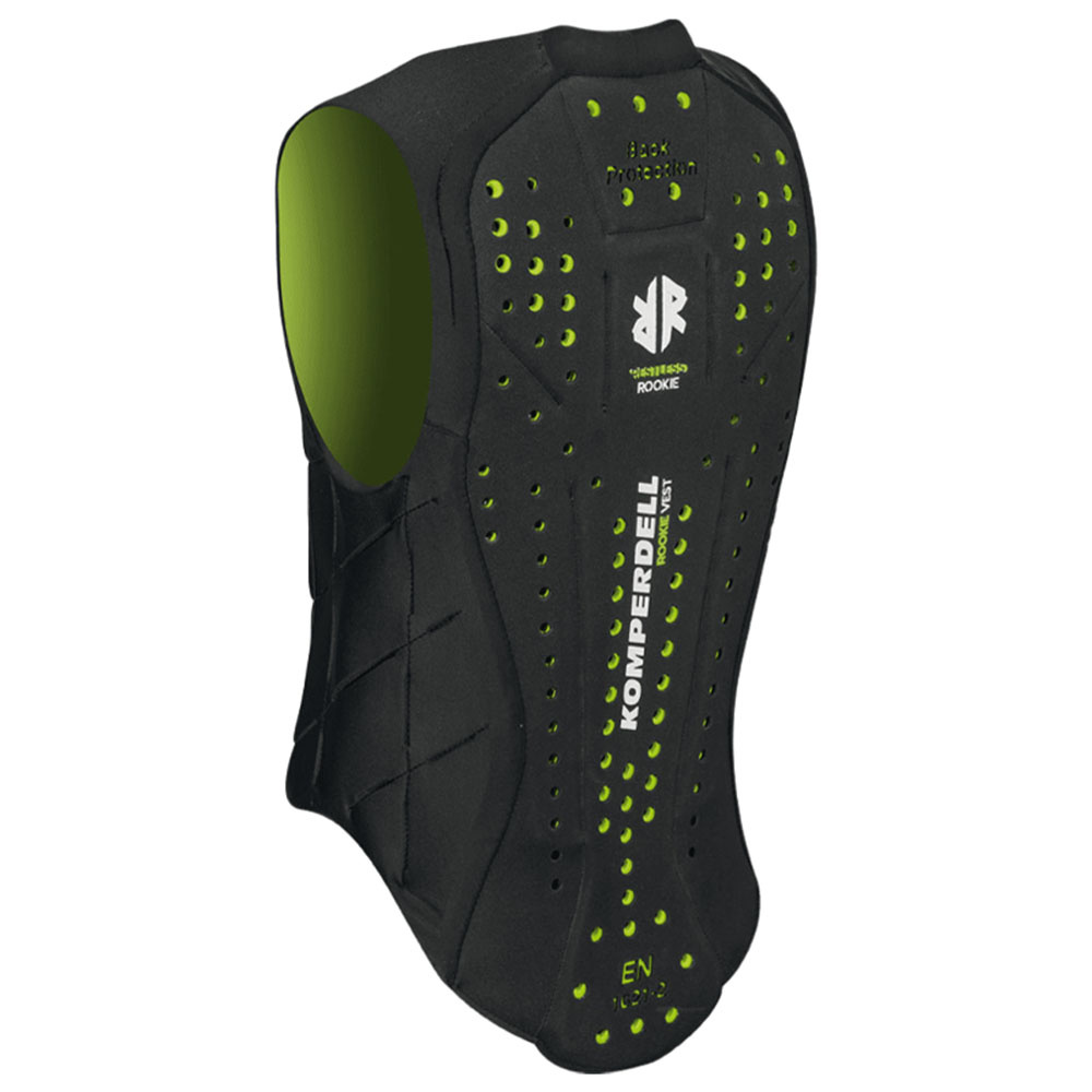 Back Protector Child/Junior Ballistic Black/Lime
