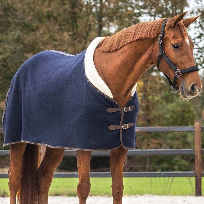 Wool Rug Deluxe Navy Blue