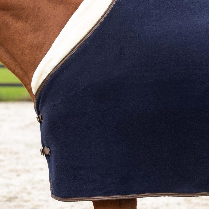 Wool Rug Deluxe Navy Blue