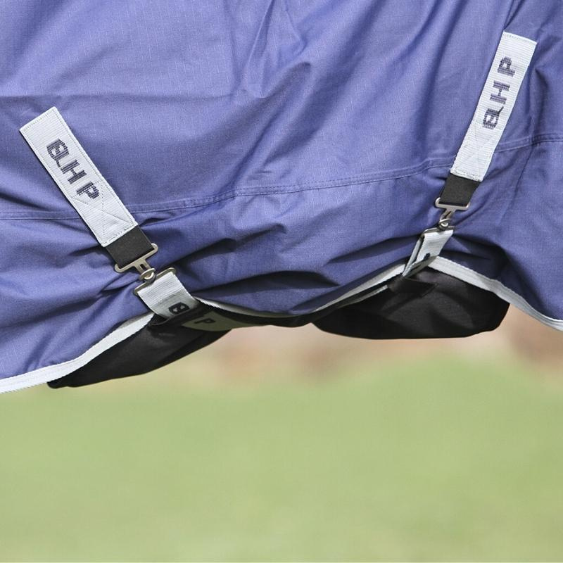 Belly flap for rug Turnout 0g 600D Black