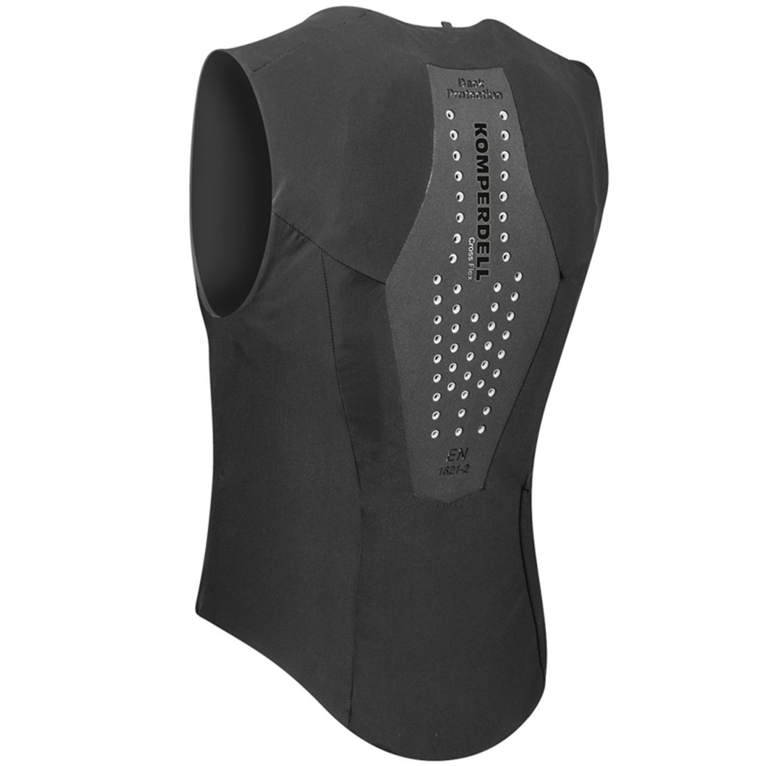 Back Protector Ballistic Flex Fit Black/Silver 