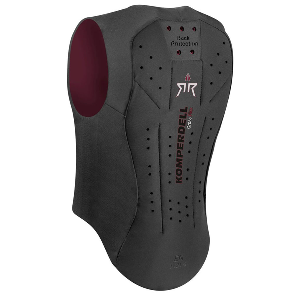 Back Protector Child/Junior Ballistic Flex Fit Champion Black/Bordeaux