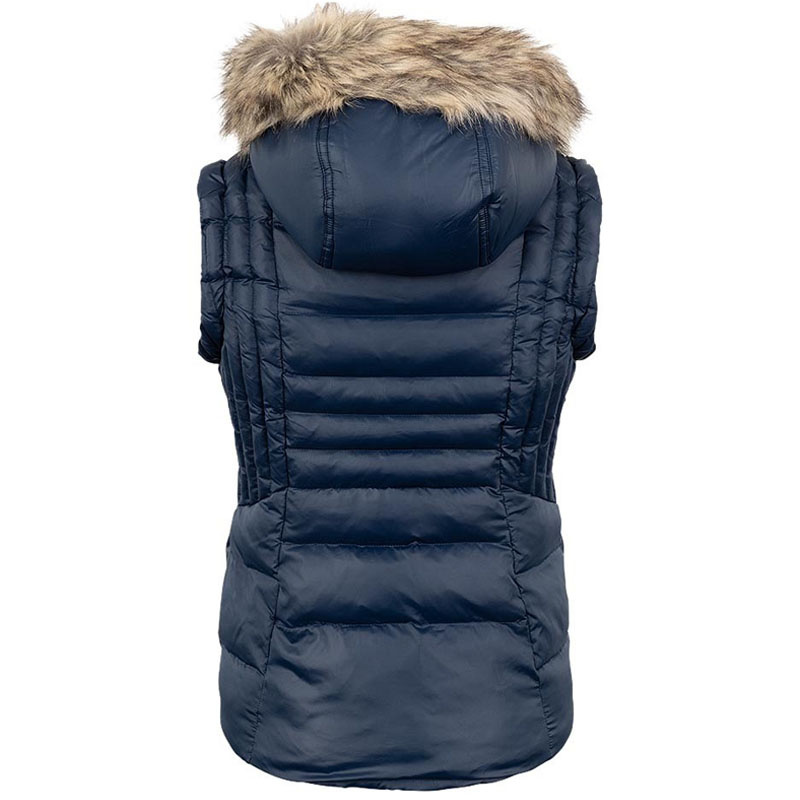 Heated Riding Vest Coach Navy Blue