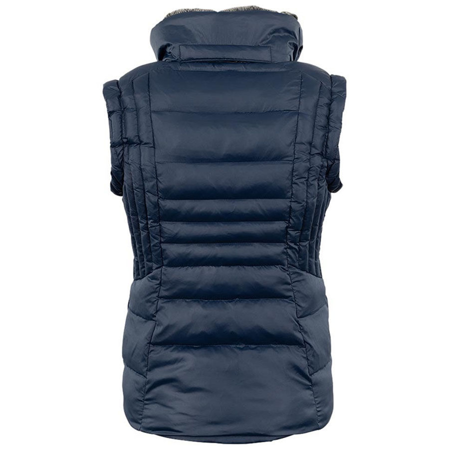 Heated Riding Vest Coach Navy Blue