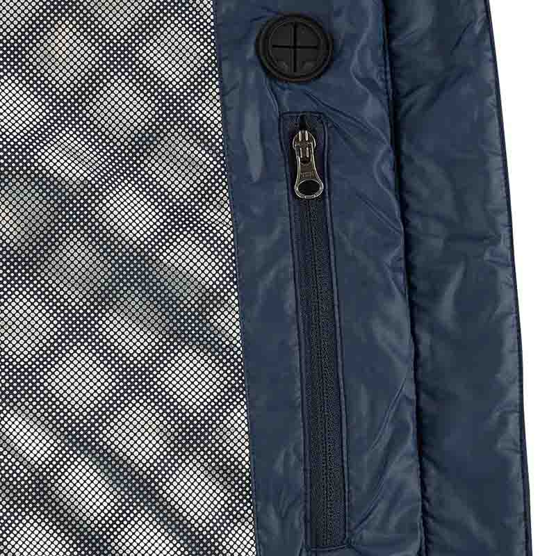 Heated Riding Vest Coach Navy Blue