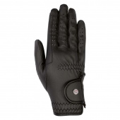 Riding Gloves Professional Soft Black