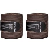 Work Bandage Elastic/Fleece 2-pack Brown Work Bandage Elastic/Fleece 2-pack Brown