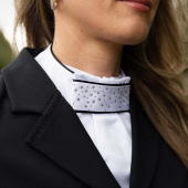 Stock Tie Leon White/Black Stock Tie Leon White/Black