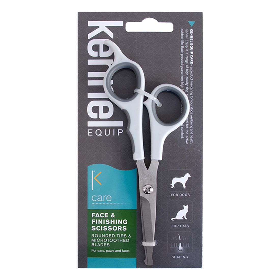 Round-Edged Scissors Grey