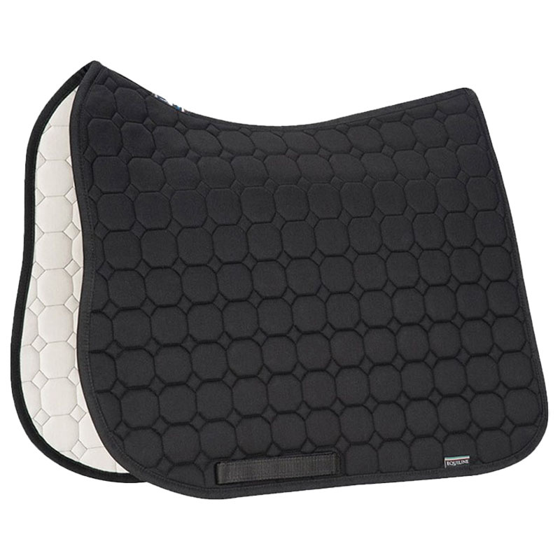 Dressage Saddle Pad Octagon Black