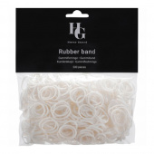 Rubber Bands 500pcs HG White