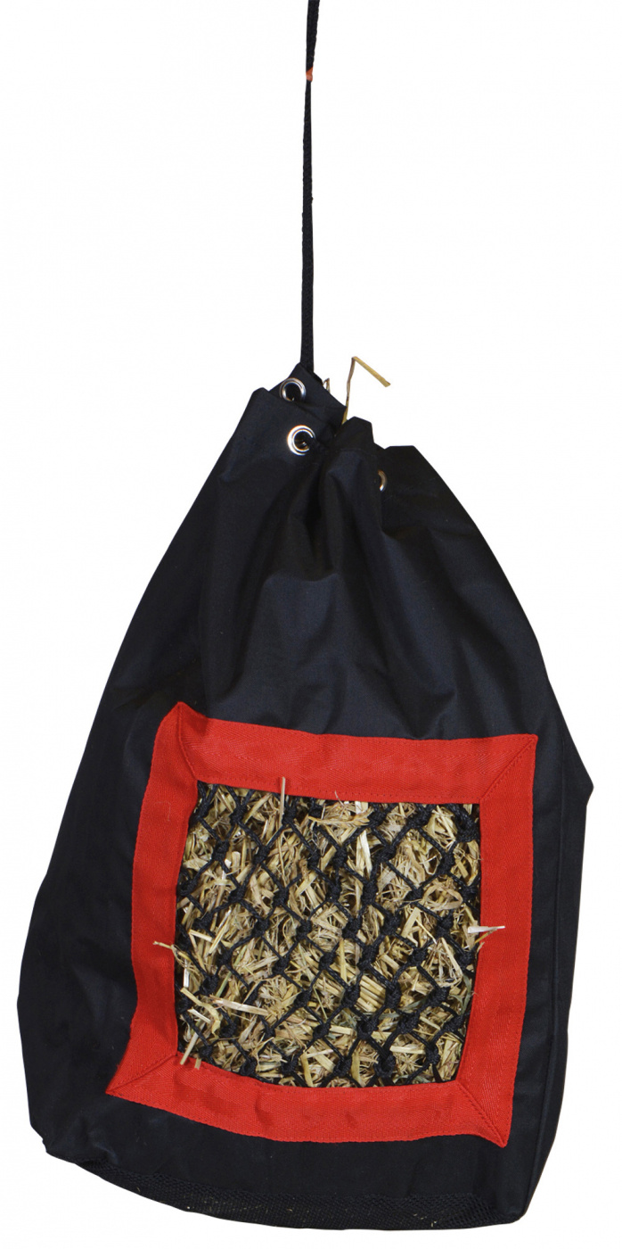 Mesh Hay Bag HG Black/Red