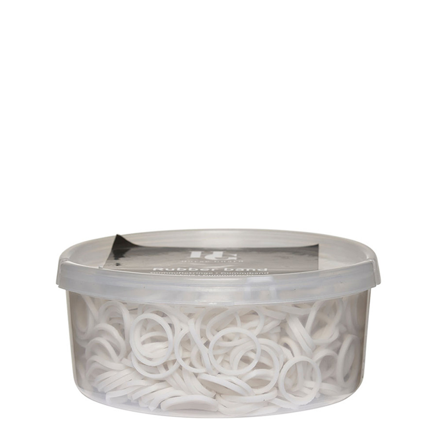 Rubber Bands 750pcs HG White