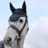 Ear Bonnet Show-Line Soundless Navy Blue Ear Bonnet Show-Line Soundless Navy Blue