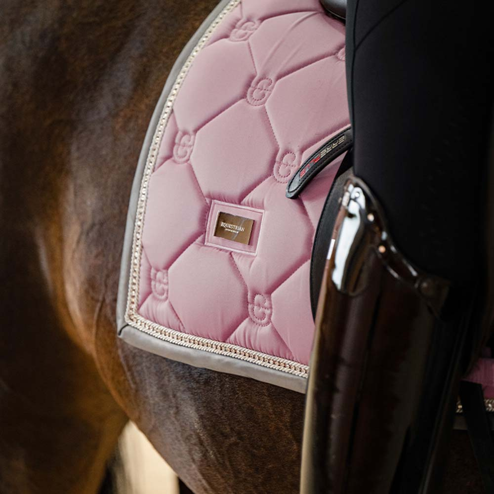 Dressage Saddle Pad ES Pink Pearl
