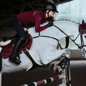 Saddle Pad ES Bordeaux Saddle Pad ES Bordeaux