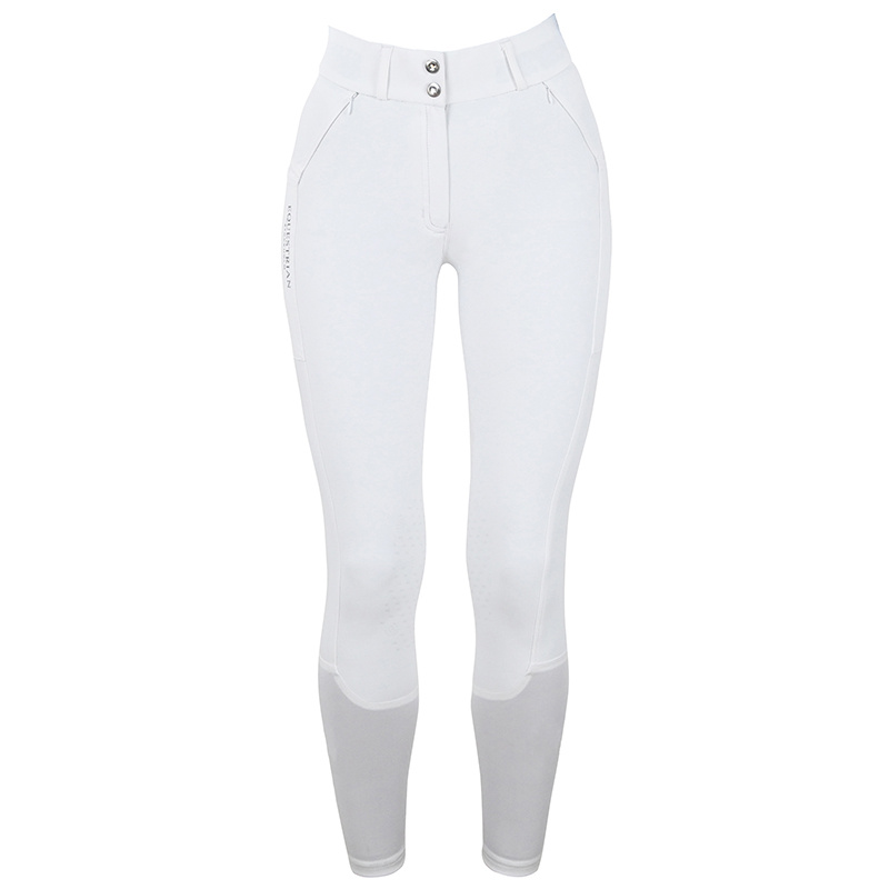 Riding Breeches ES Jump Elite Knee Grip White