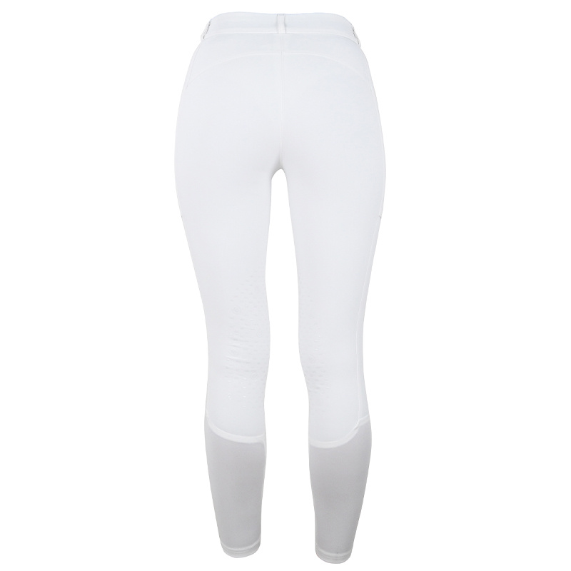 Riding Breeches ES Jump Elite Knee Grip White