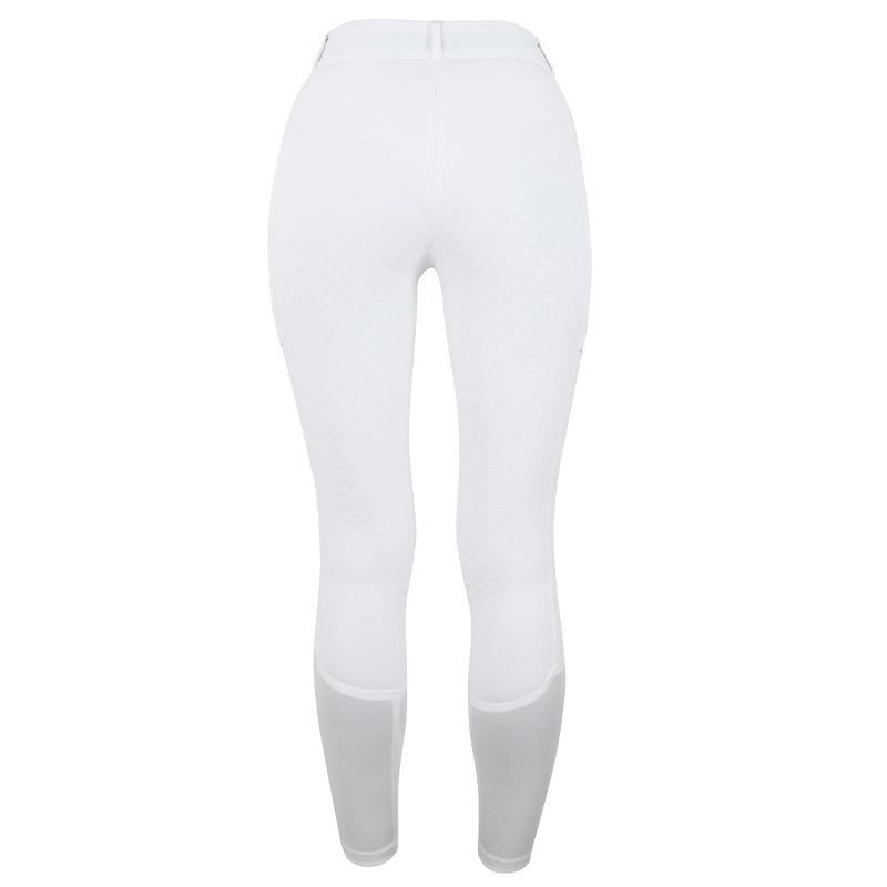 Riding Breeches ES Dressage Elite Full Grip White Perfection