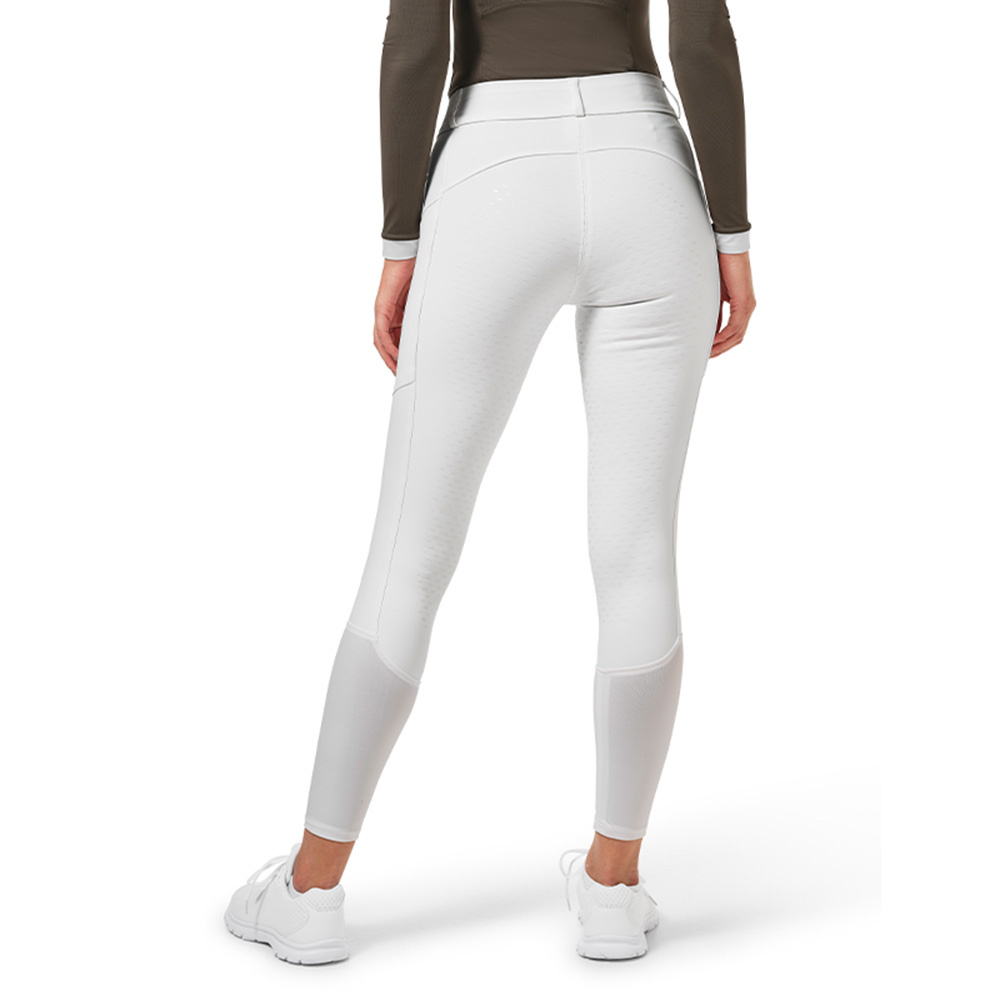 Riding Breeches ES Dressage Elite Full Grip White Perfection