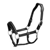 Anatomical Leather Halter ES Glimmer Black Edition Anatomical Leather Halter ES Glimmer Black Edition