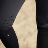 Riding Tights ES Jump Movement Knee Grip All Black Riding Tights ES Jump Movement Knee Grip All Black