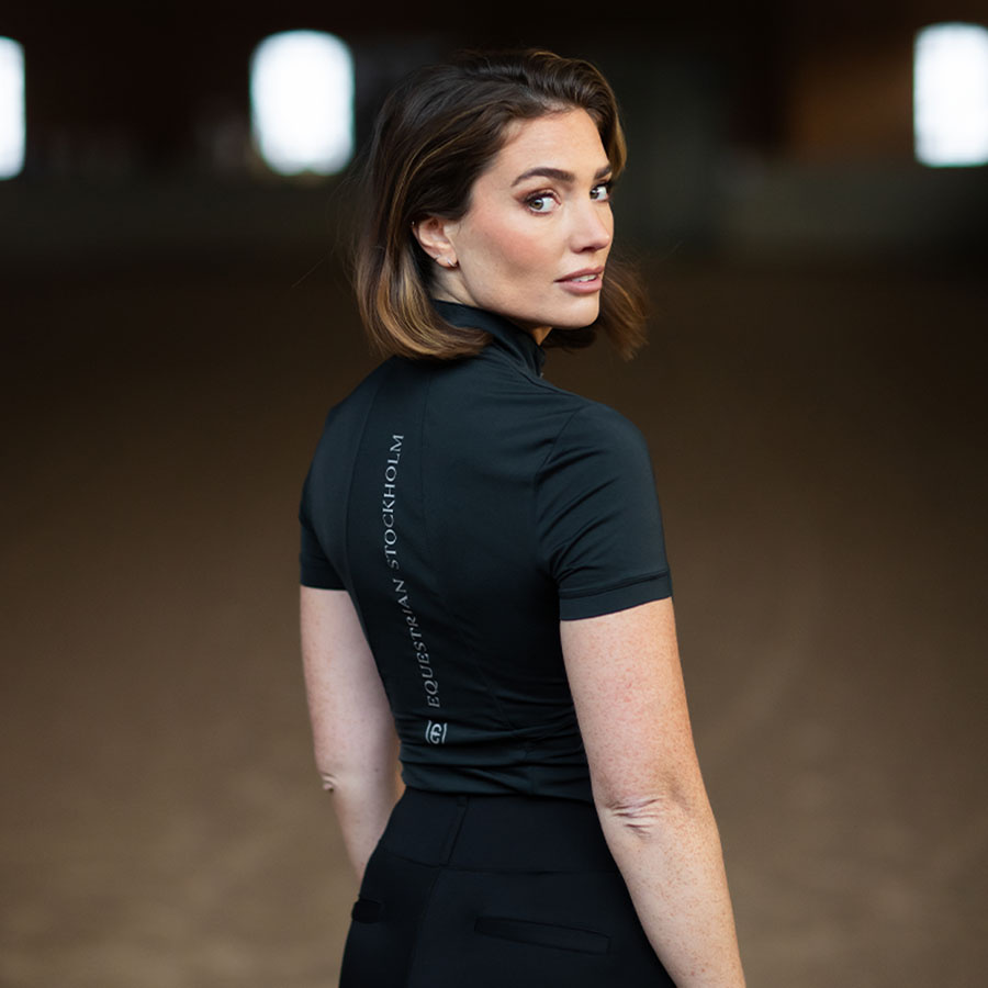 Training Top ES UV Protection Short Sleeve Black Edition