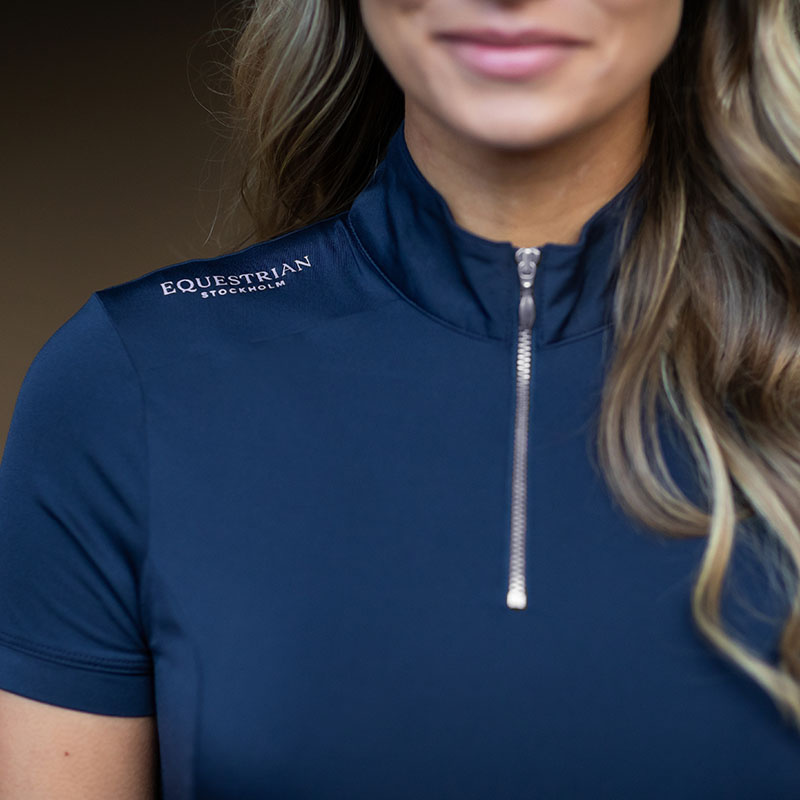 Training Top ES UV Protection Short Sleeve Midnight Blue