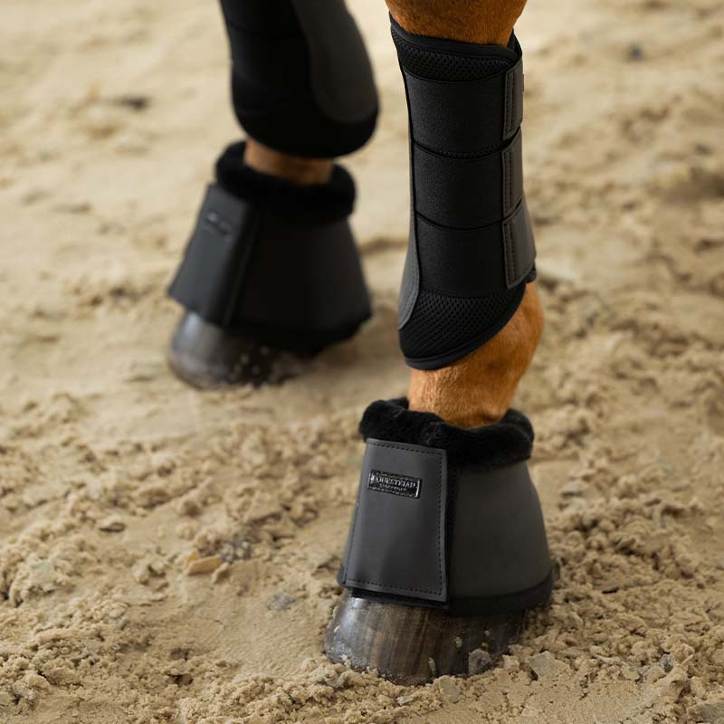 Bell Bots ES Faux Fur All Black