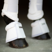 Bell Bots ES Faux Fur White Silver Bell Bots ES Faux Fur White Silver