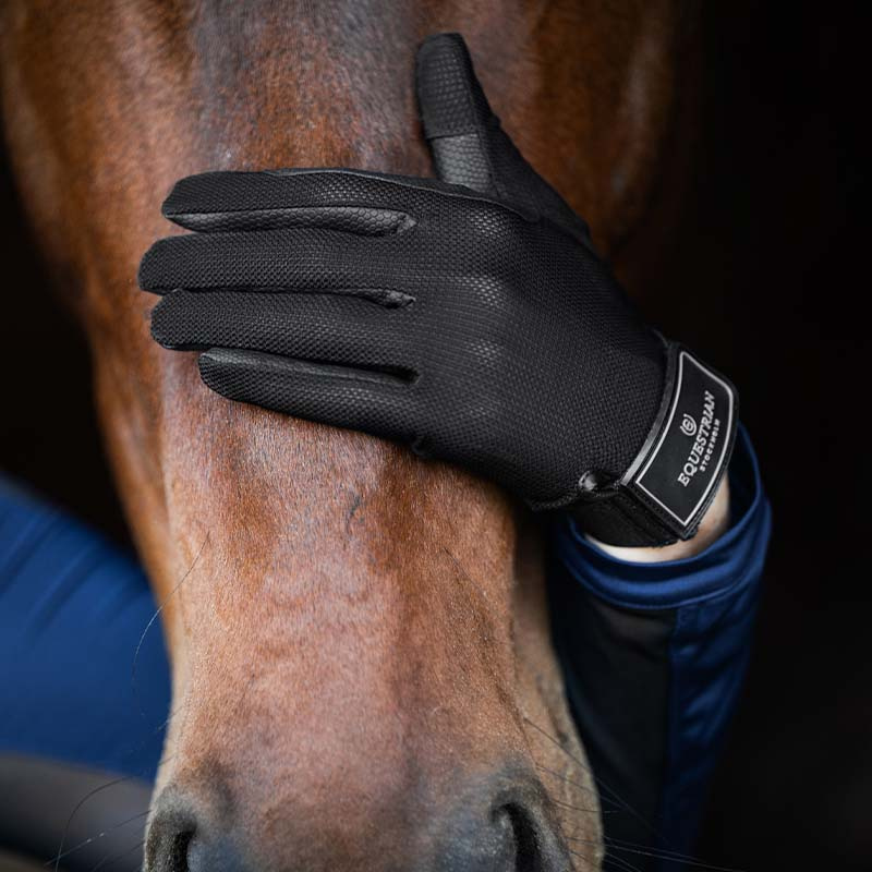 Riding Gloves ES Summer Black Edition