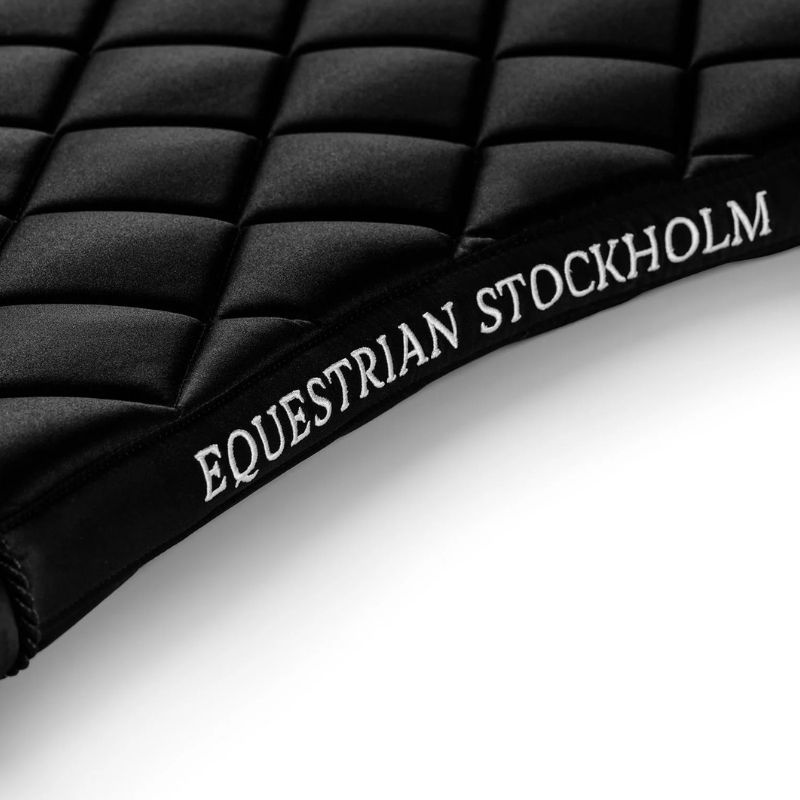 Dressage Saddle Pad ES Line Black