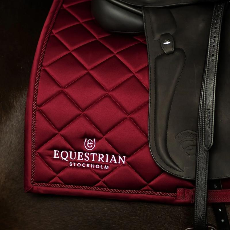Dressage Saddle Pad ES Line Bordeaux