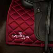 Dressage Saddle Pad ES Line Bordeaux Dressage Saddle Pad ES Line Bordeaux