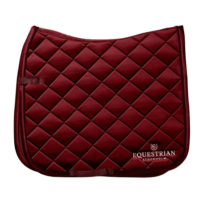 Dressage Saddle Pad ES Line Bordeaux