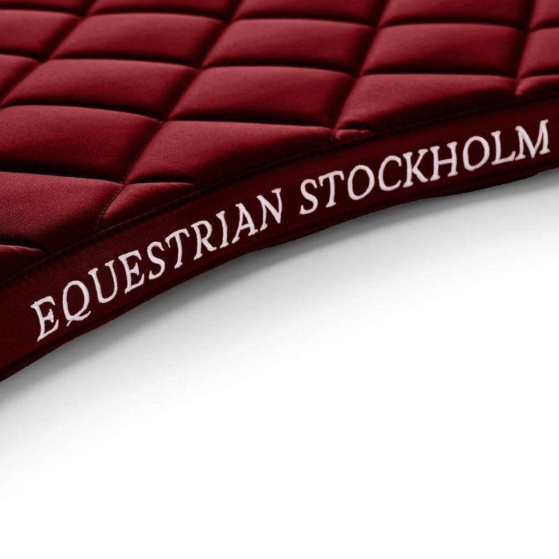 Dressage Saddle Pad ES Line Bordeaux