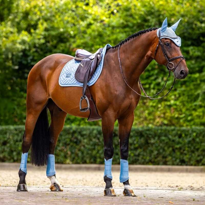 Saddle Pad ES Modern Midsummer Blue