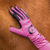 Riding Gloves Kids/Junior Isalyn Pink Riding Gloves Kids/Junior Isalyn Pink