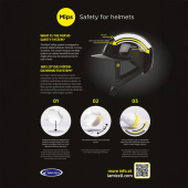 Riding Helmet MIPS Alice Wide Peak Black