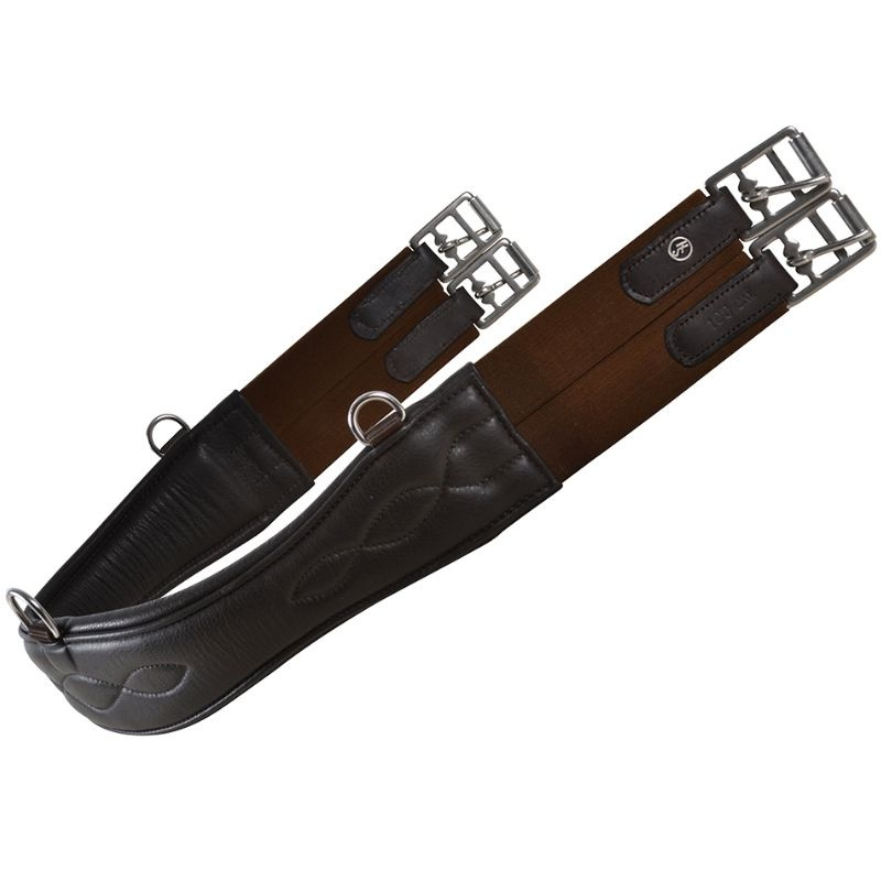 Anatomical Girth HS Leather Brown