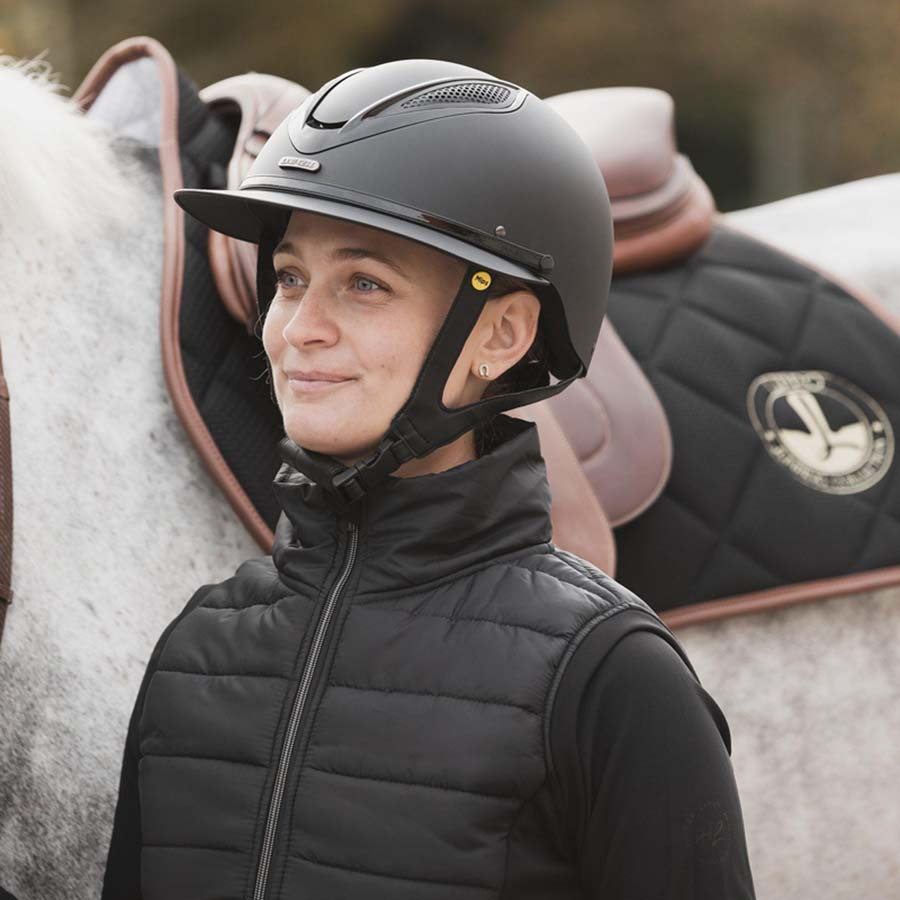 Riding Helmet MIPS Adele Wide Peak Black