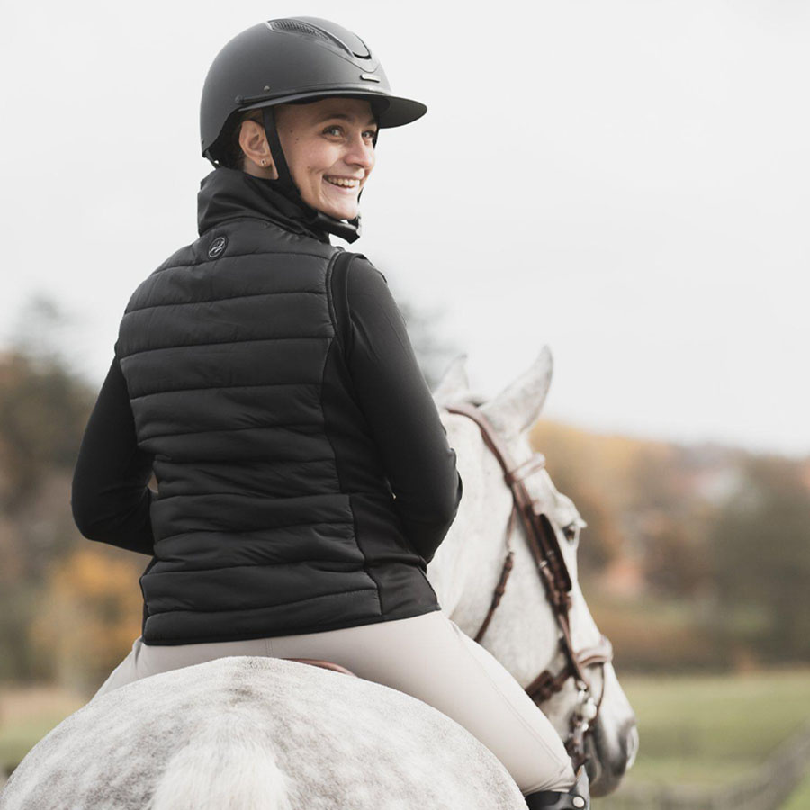 Riding Helmet MIPS Adele Wide Peak Black