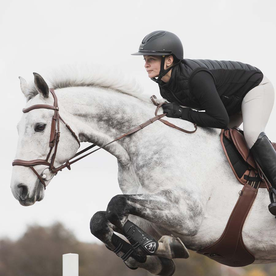 Riding Helmet MIPS Adele Wide Peak Black